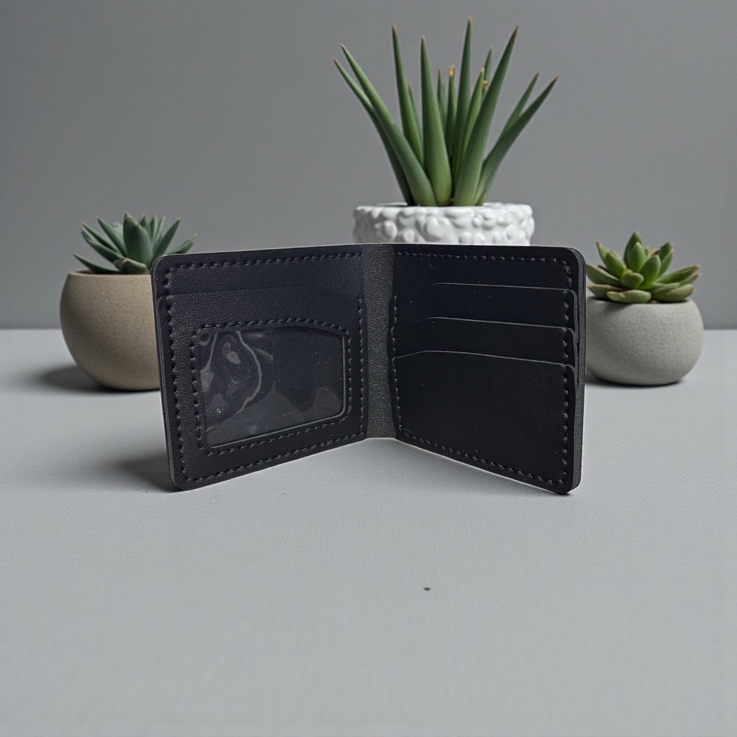 Men’s Leather Wallet - Black