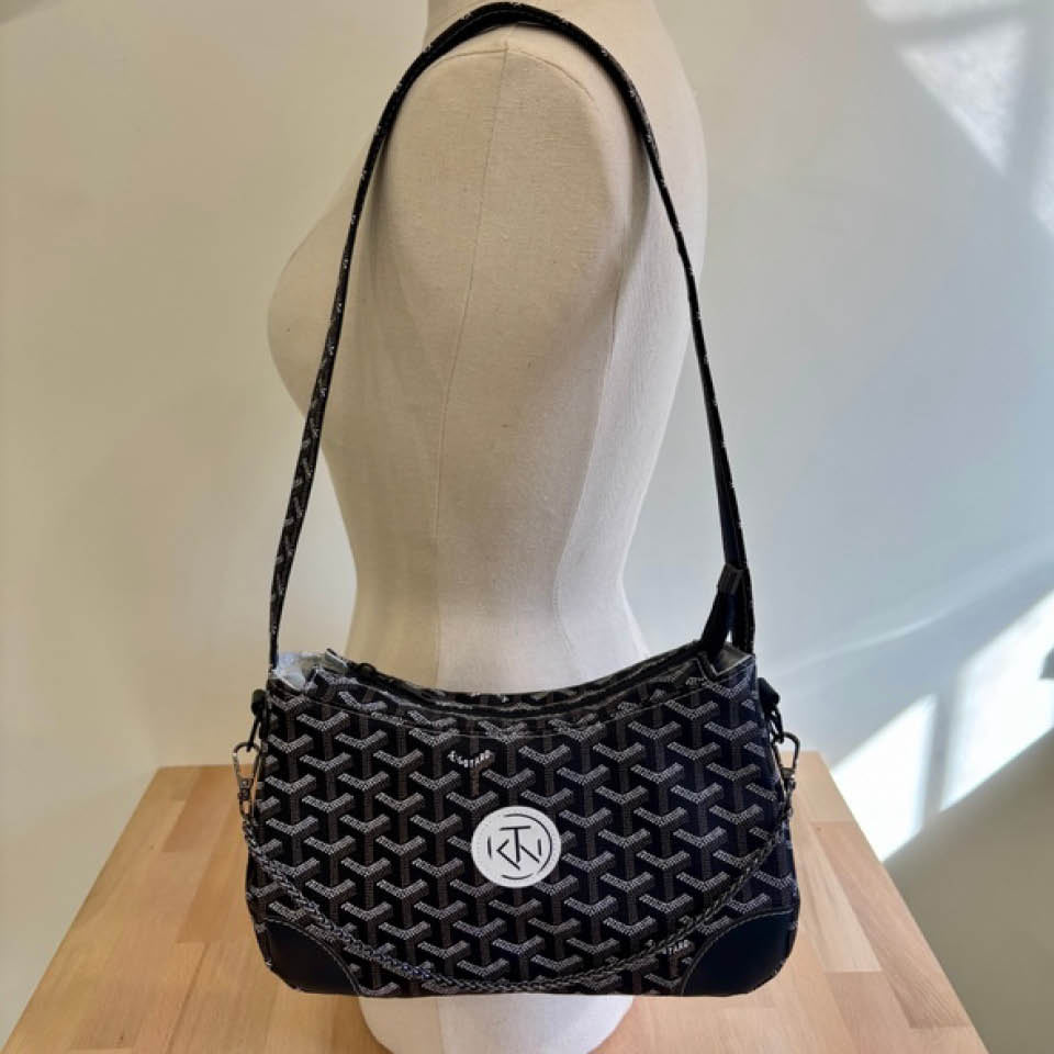 Annabelle Shoulder Bag- Black on Black