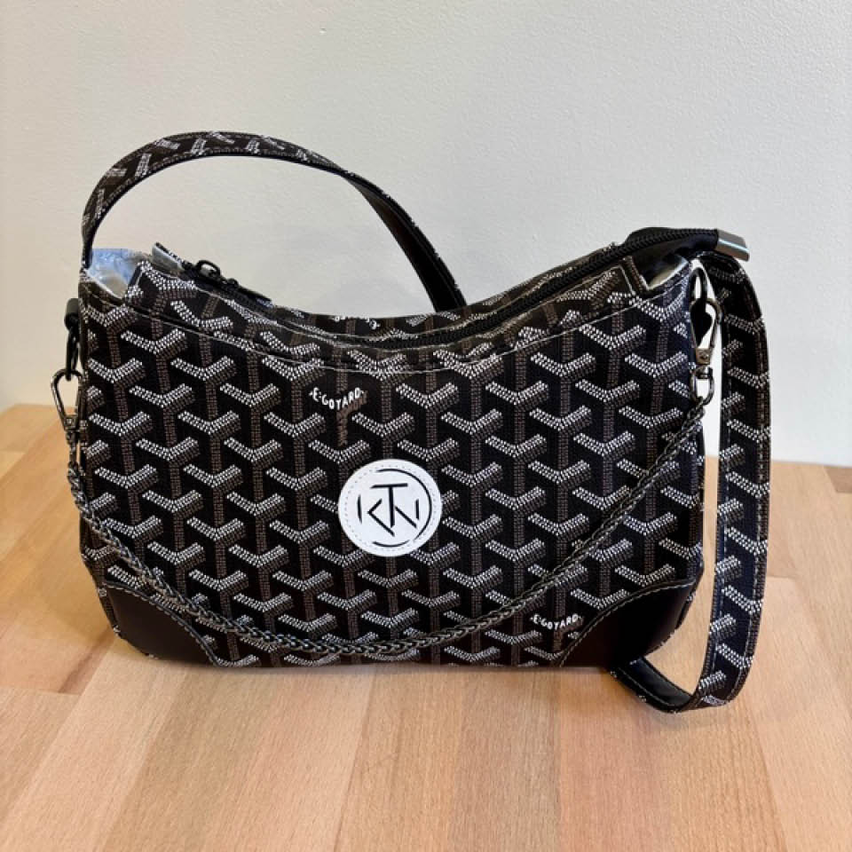 Annabelle Shoulder Bag- Black on Black