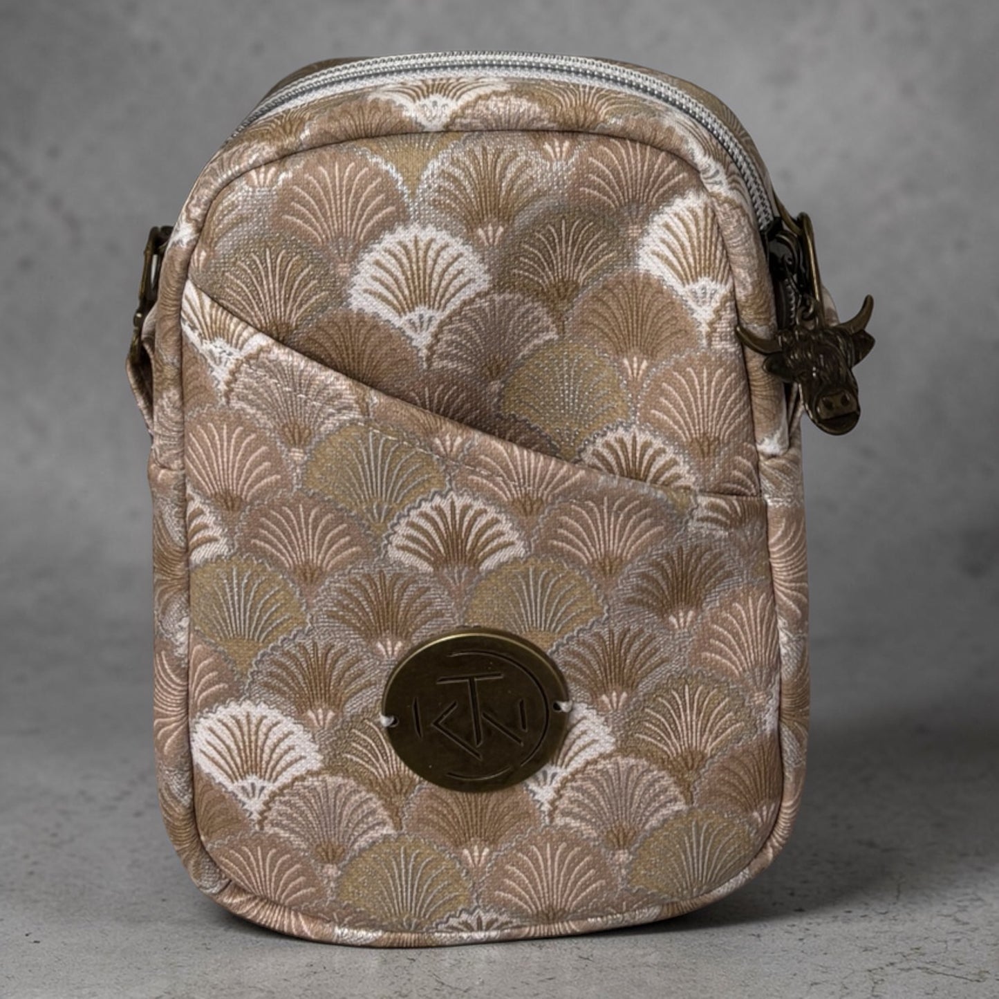 Suzie Sling - Gold Fan Flower