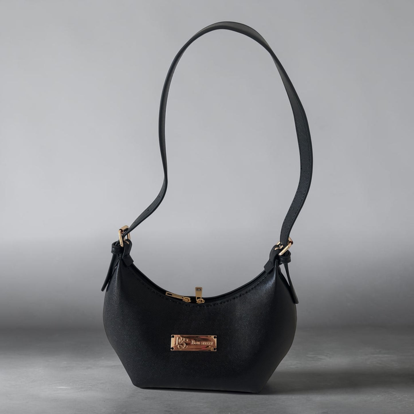 Pearl Classic Crescent Bag - Black