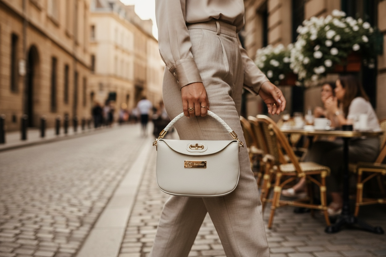 The Licastro Handbag - White