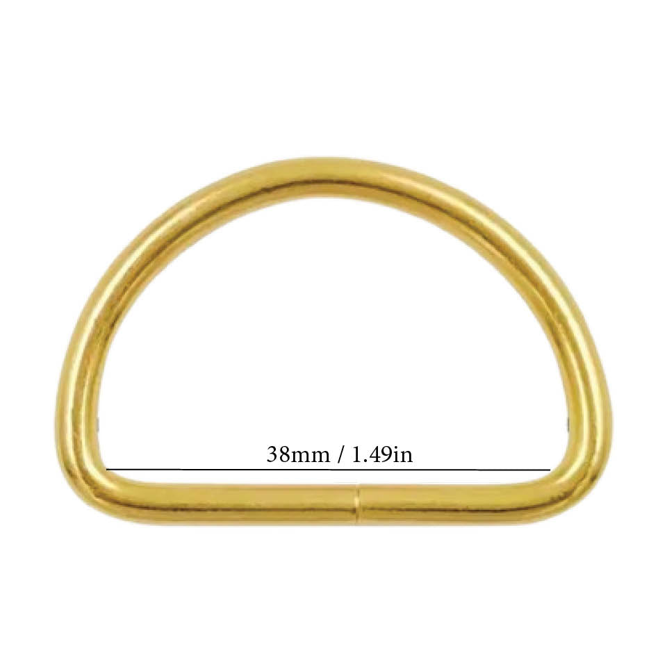 Metal D Ring Buckle 38mm/1.49in