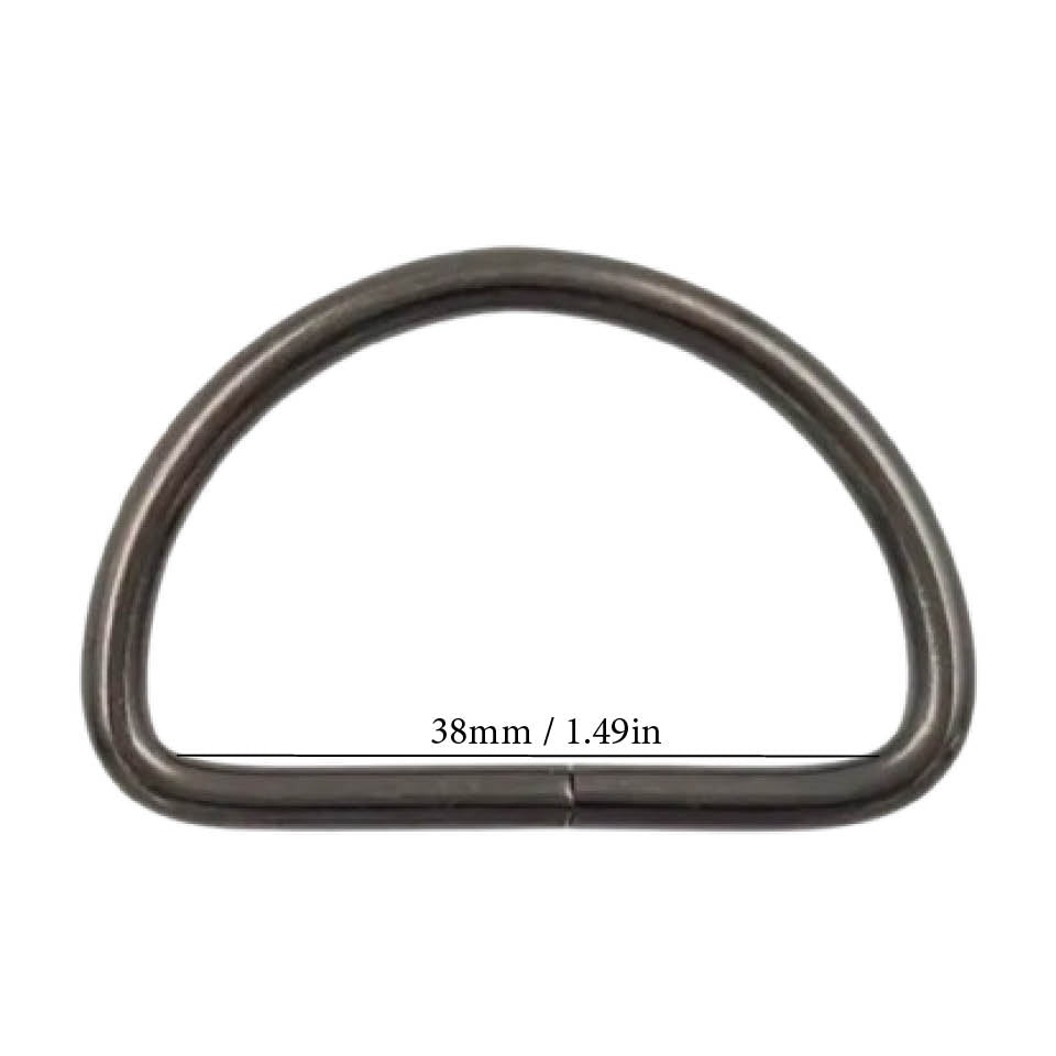 Metal D Ring Buckle 38mm/1.49in