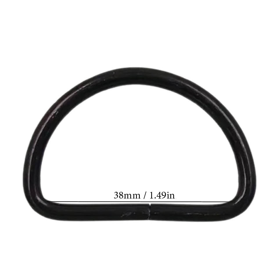Metal D Ring Buckle 38mm/1.49in