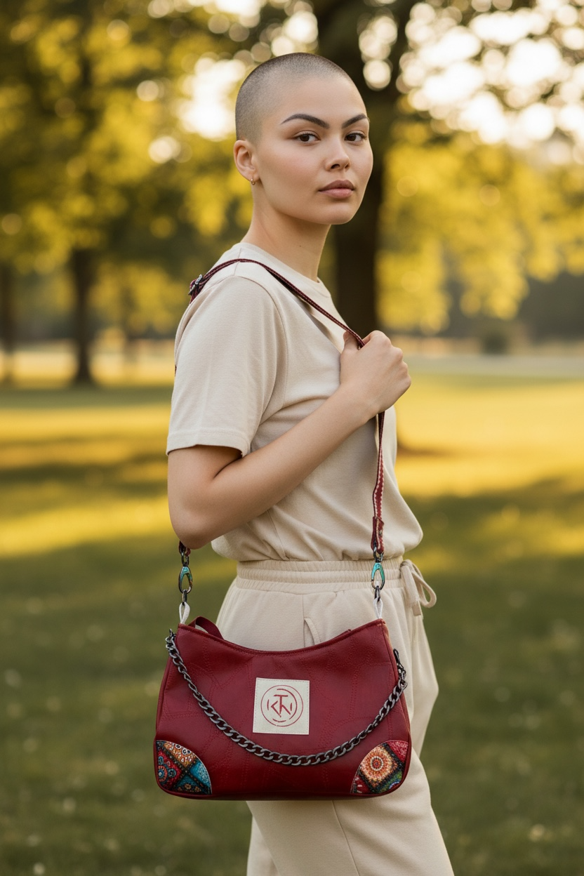 Annabelle Sling - Vintage Stitched Red