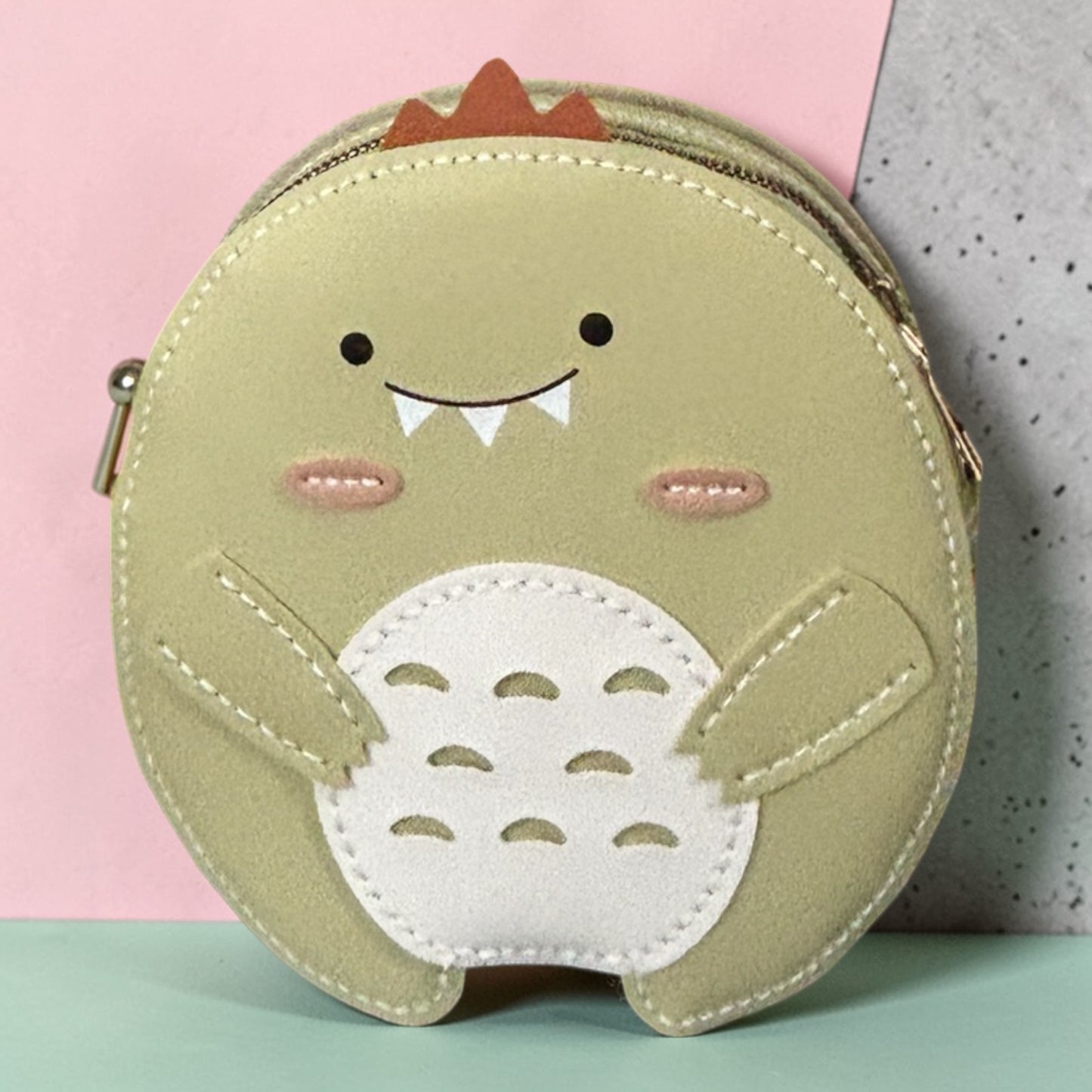 Dinosaur Cross Body Bag - Green