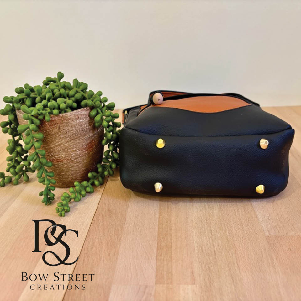 Ebony Cross Body Handbag - Pattern Only