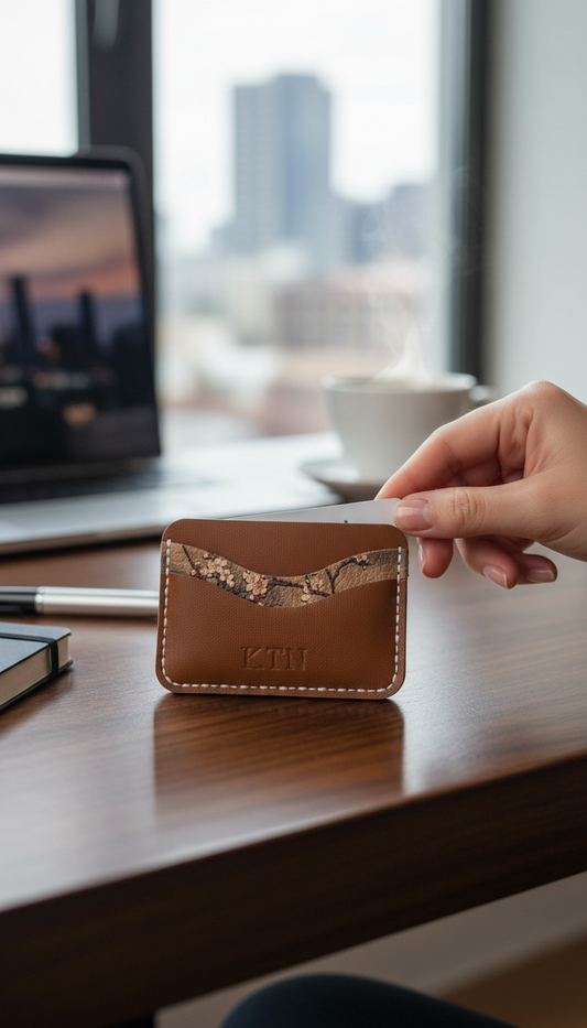 Charlie Card Wallet - Brown