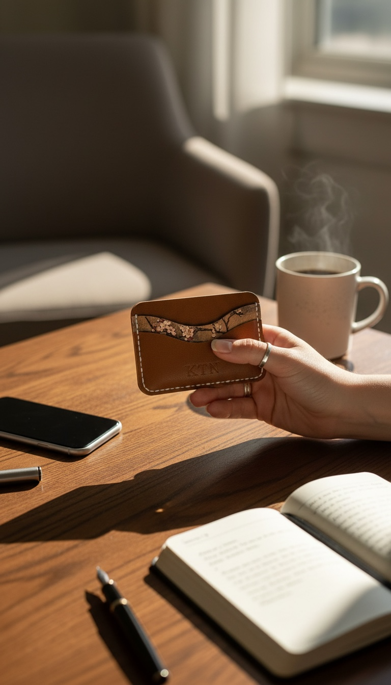 Charlie Card Wallet - Brown