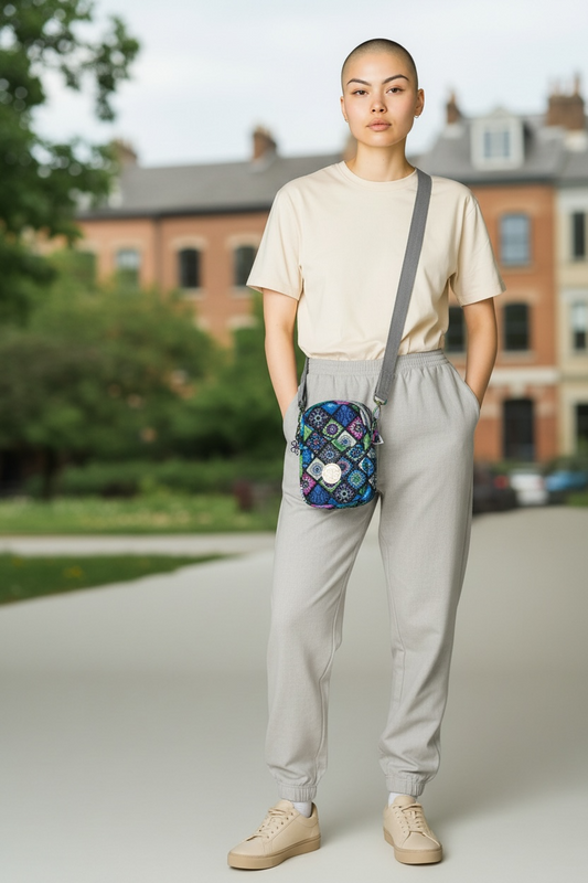 Suzie Sling - 70 ‘s Blue