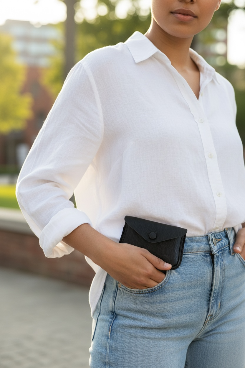 Wallet Coin Purse - Black
