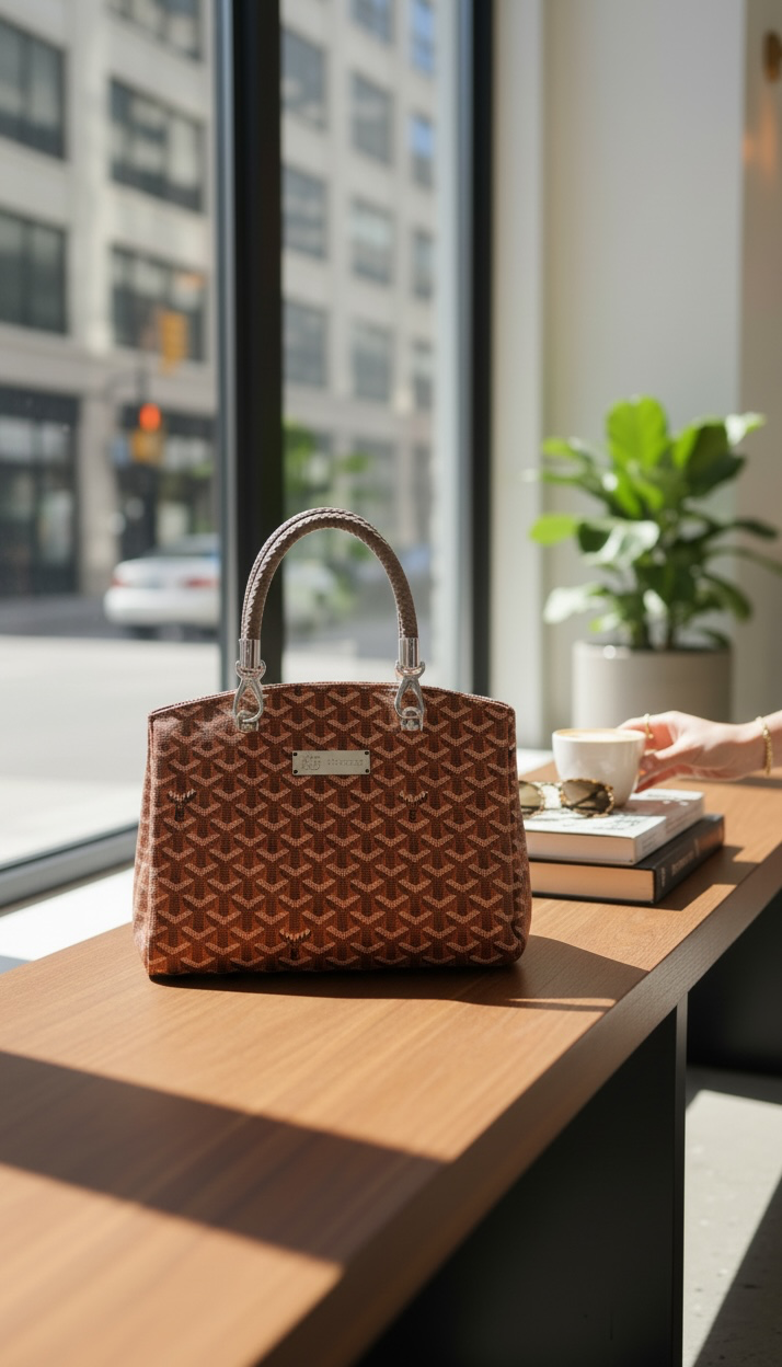 Roxanne Handbag - Brown Egoyard