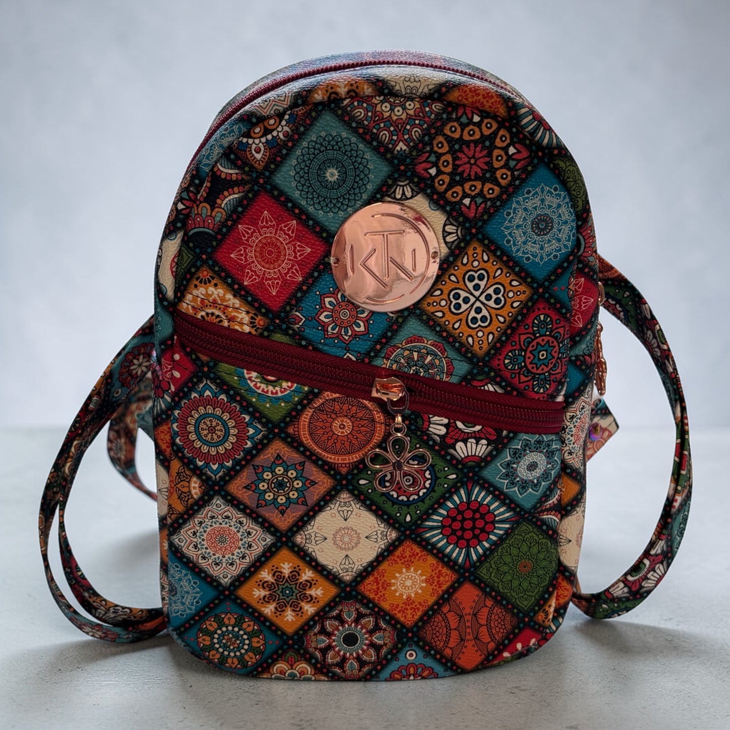 Tilly Backpack - 70’s Red