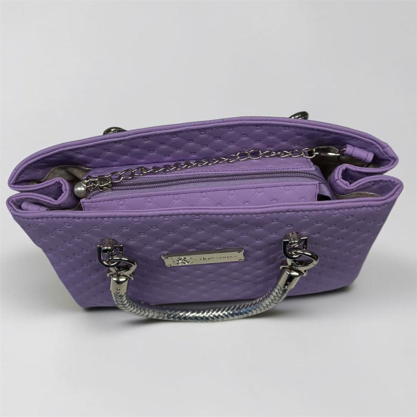 Roxanne Handbag - Dotted Lilac
