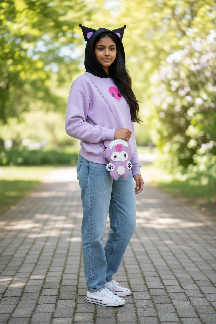 Kur Kur Back Pack - Purple