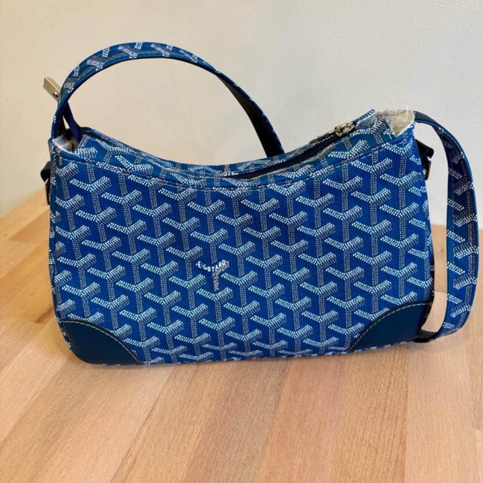 Annabelle Shoulder Bag - Blue on Blue