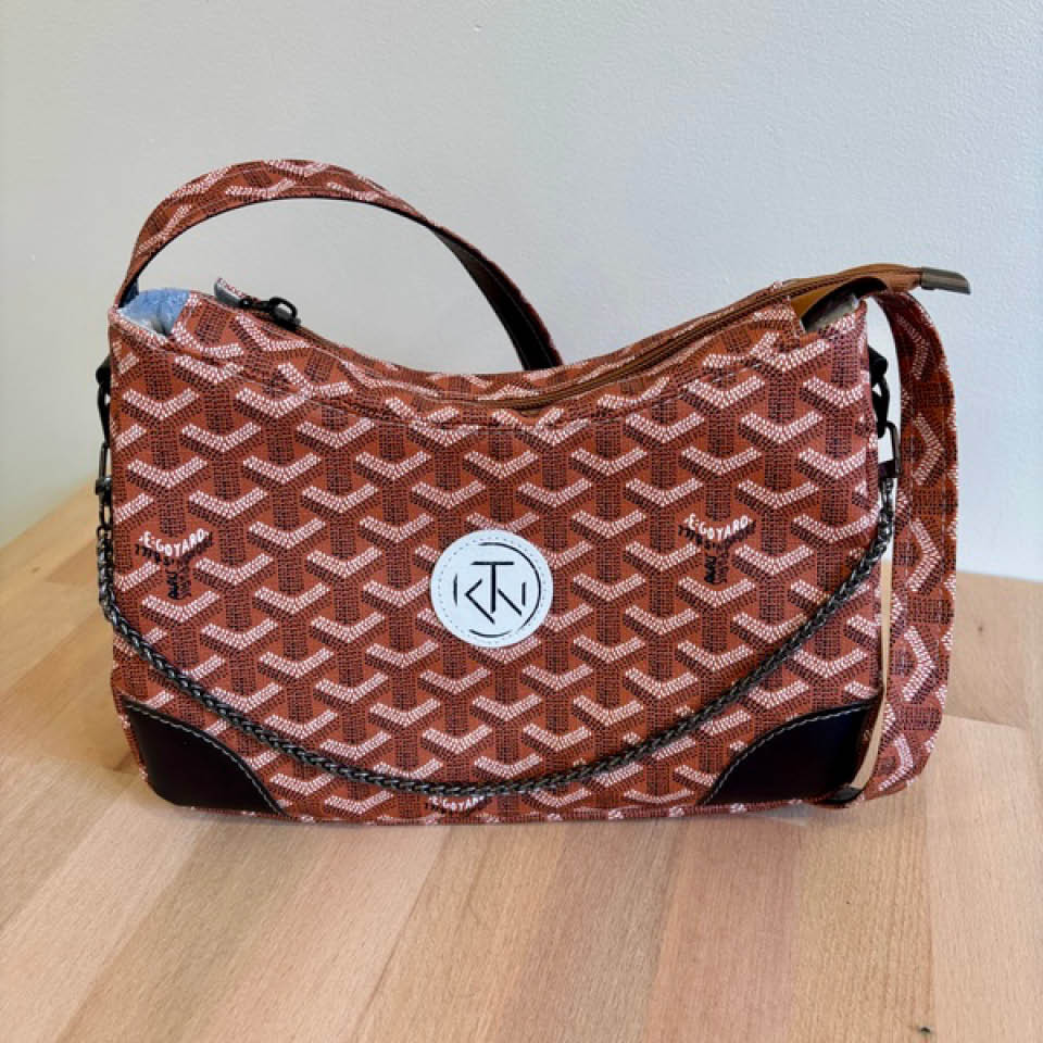 Annabelle Shoulder Bag - Brown and Black