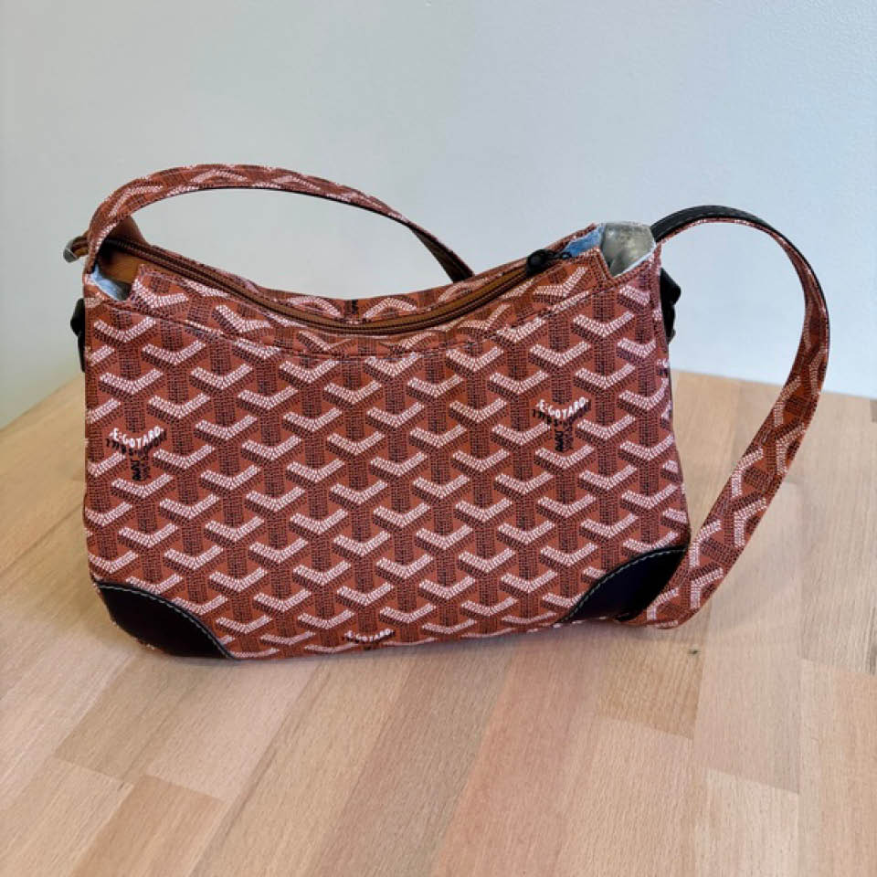 Annabelle Shoulder Bag - Brown and Black