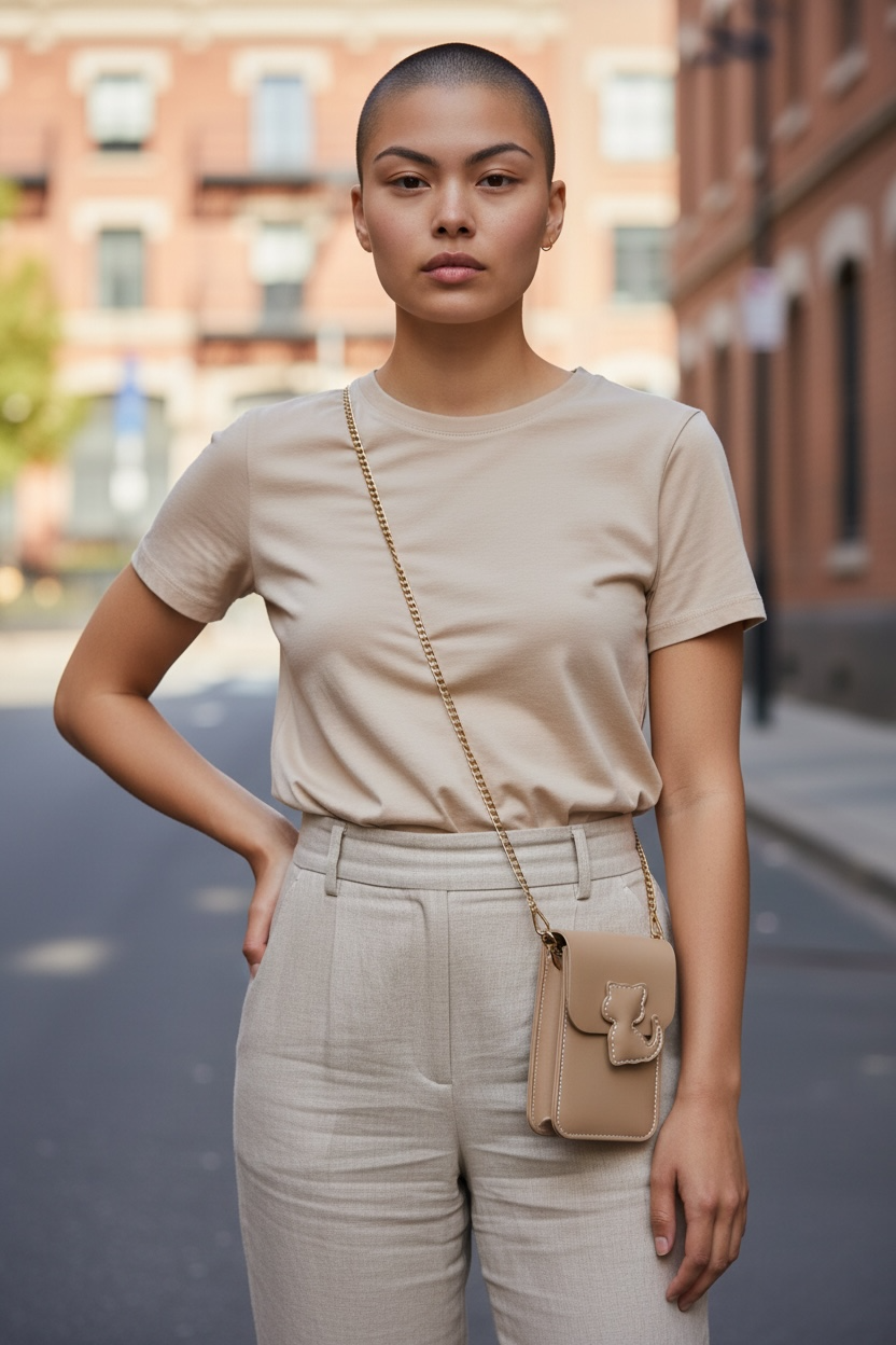 Kitty Cat Sling - Tan