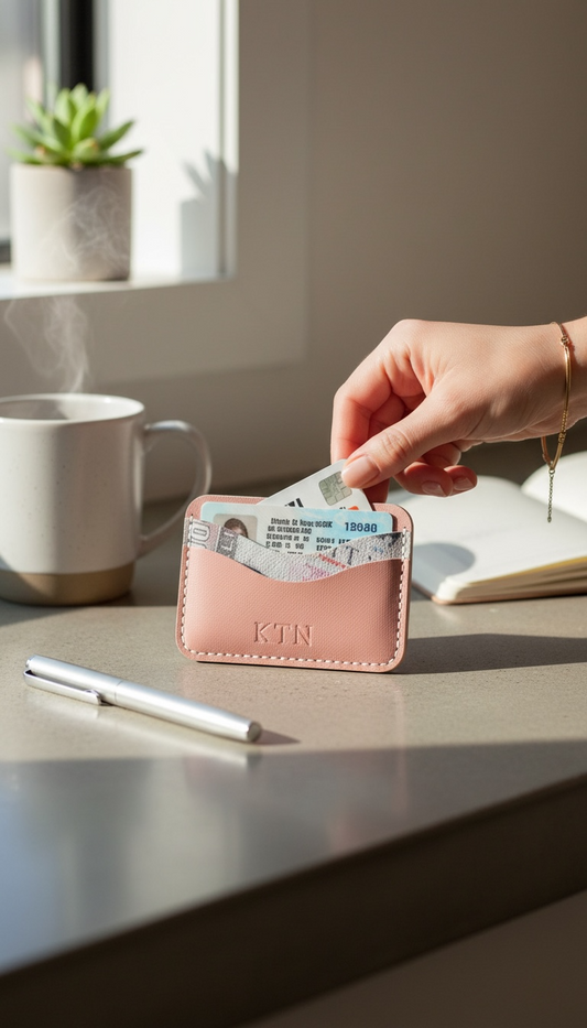 Charlie Card Wallet - Pink