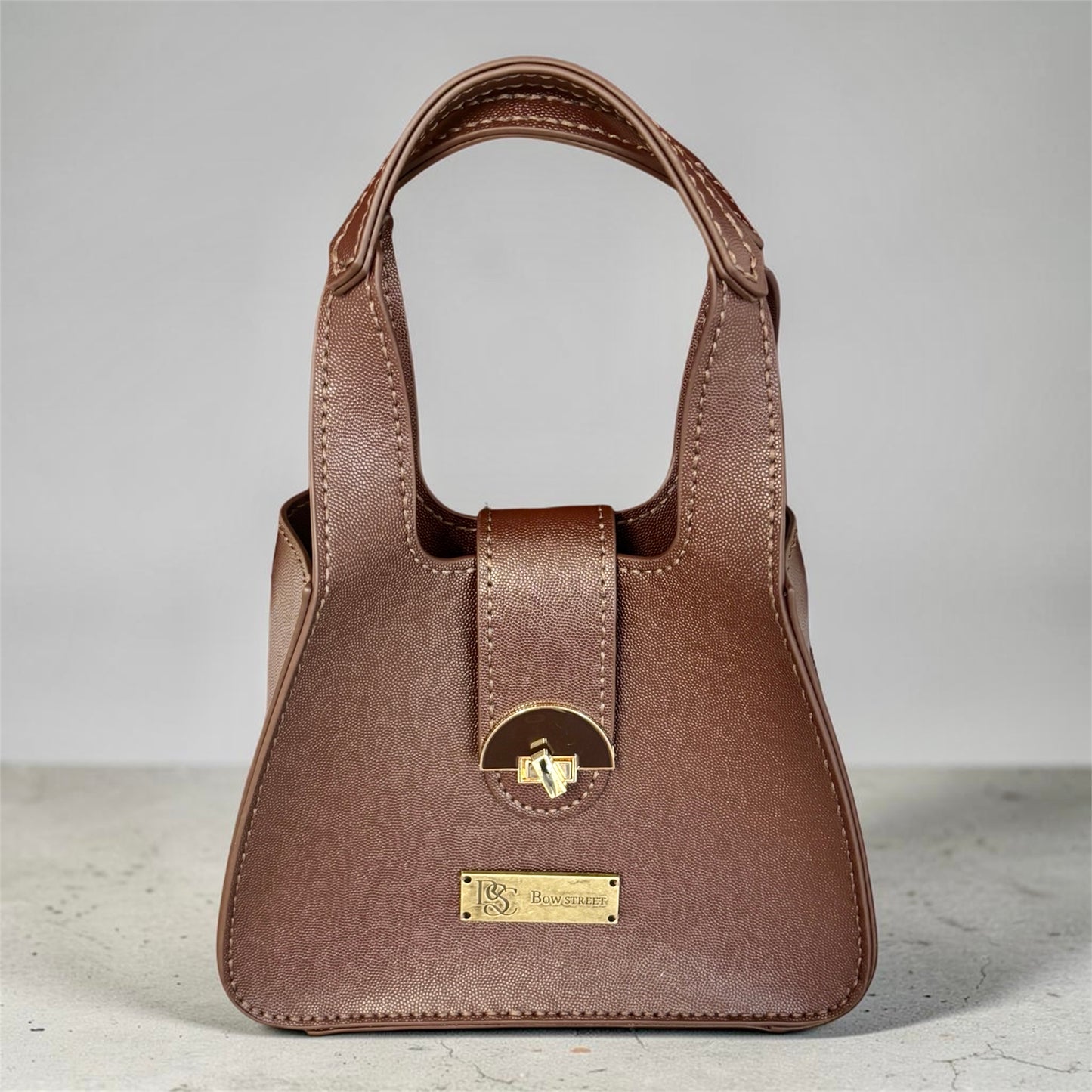 Lizzy Luxury Messenger Bag - Coffee