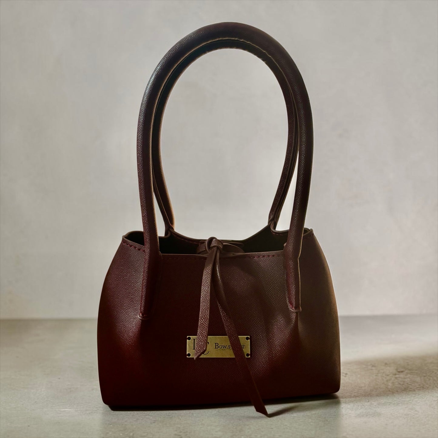 Annie Underarm Handbag - Burgandy