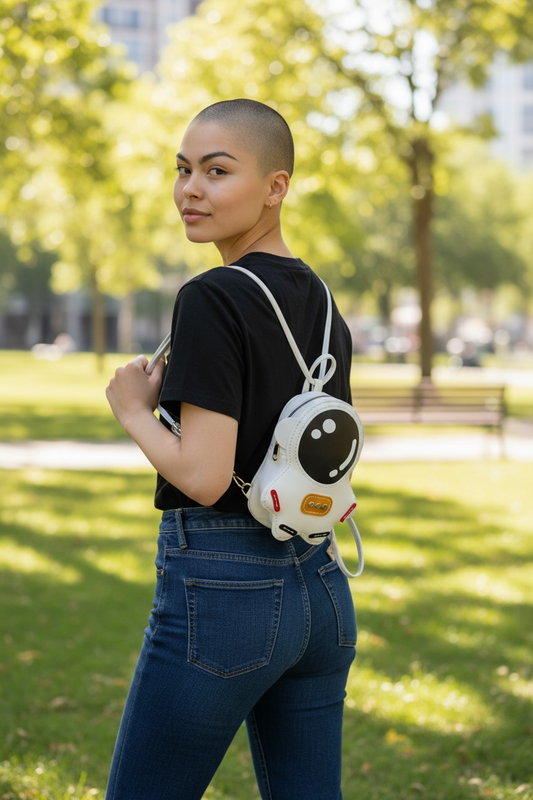 Astronaut Backpack - White