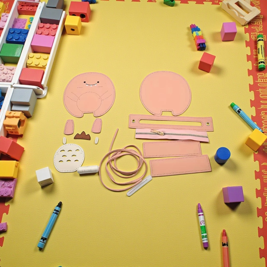 Cartoon Dinosaur Handbag kit
