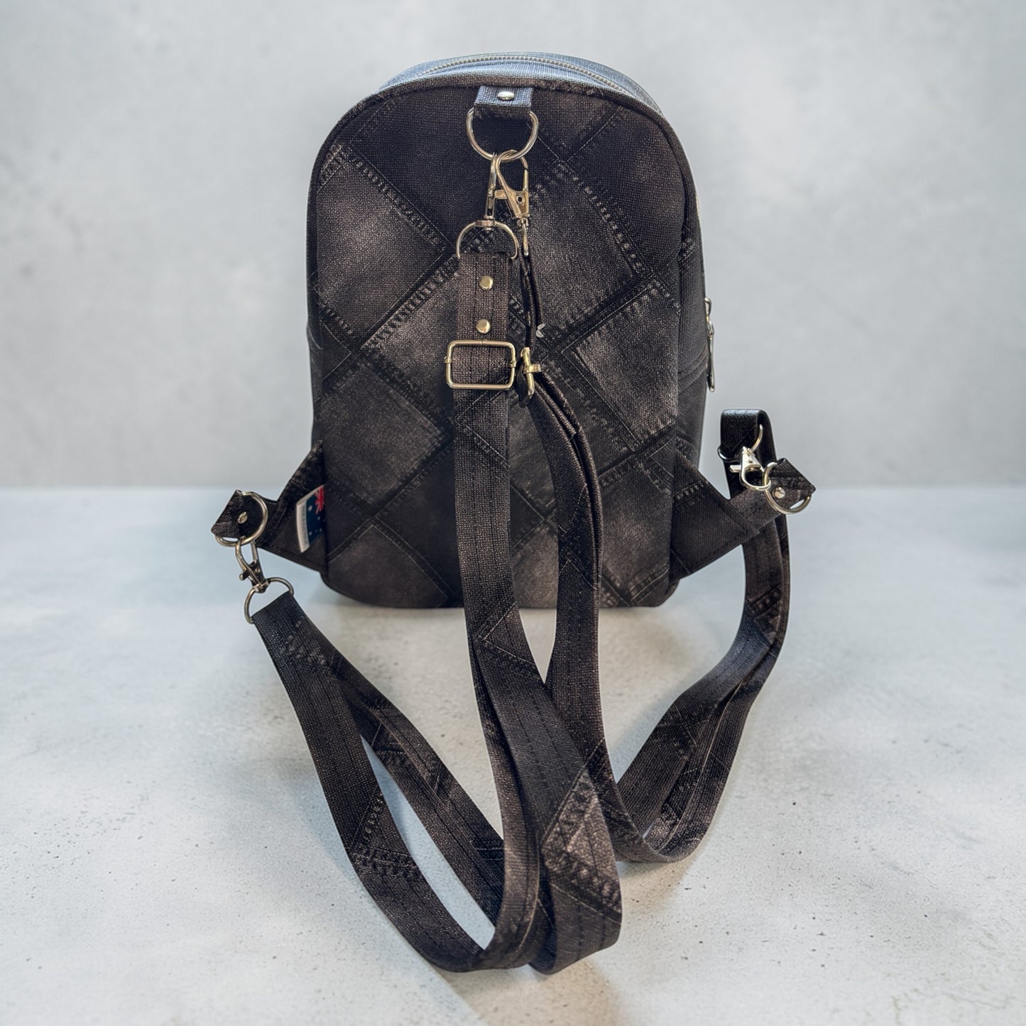 Tilly Backpack - Imitation Black Denim