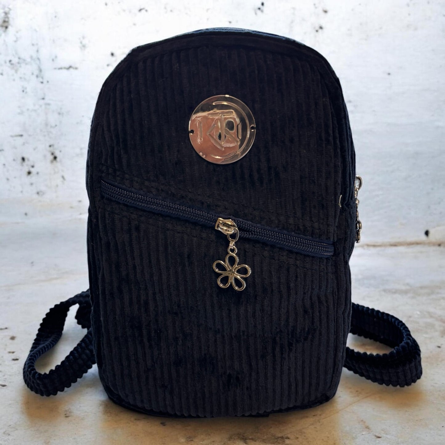Tilly Backpack - Navy Corduroy