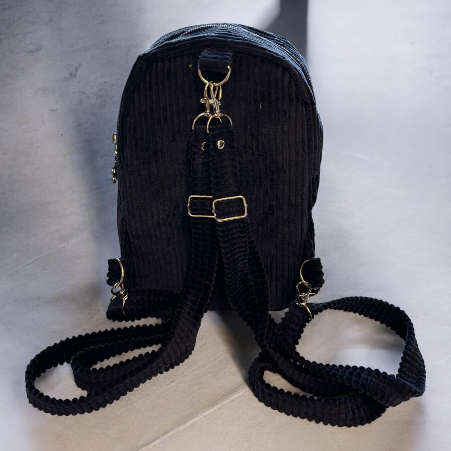 Tilly Backpack - Navy Corduroy