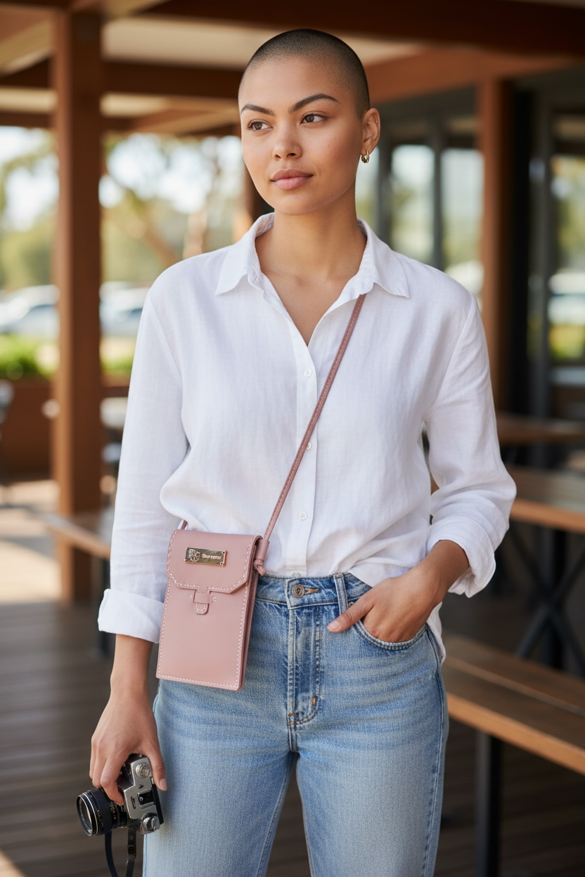 Phone Pouch - Pink