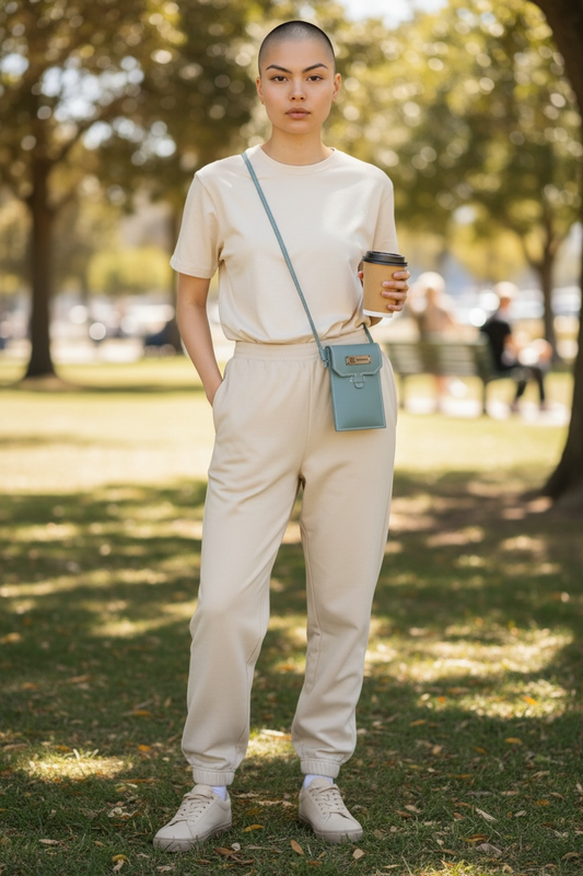Phone Pouch - Blue