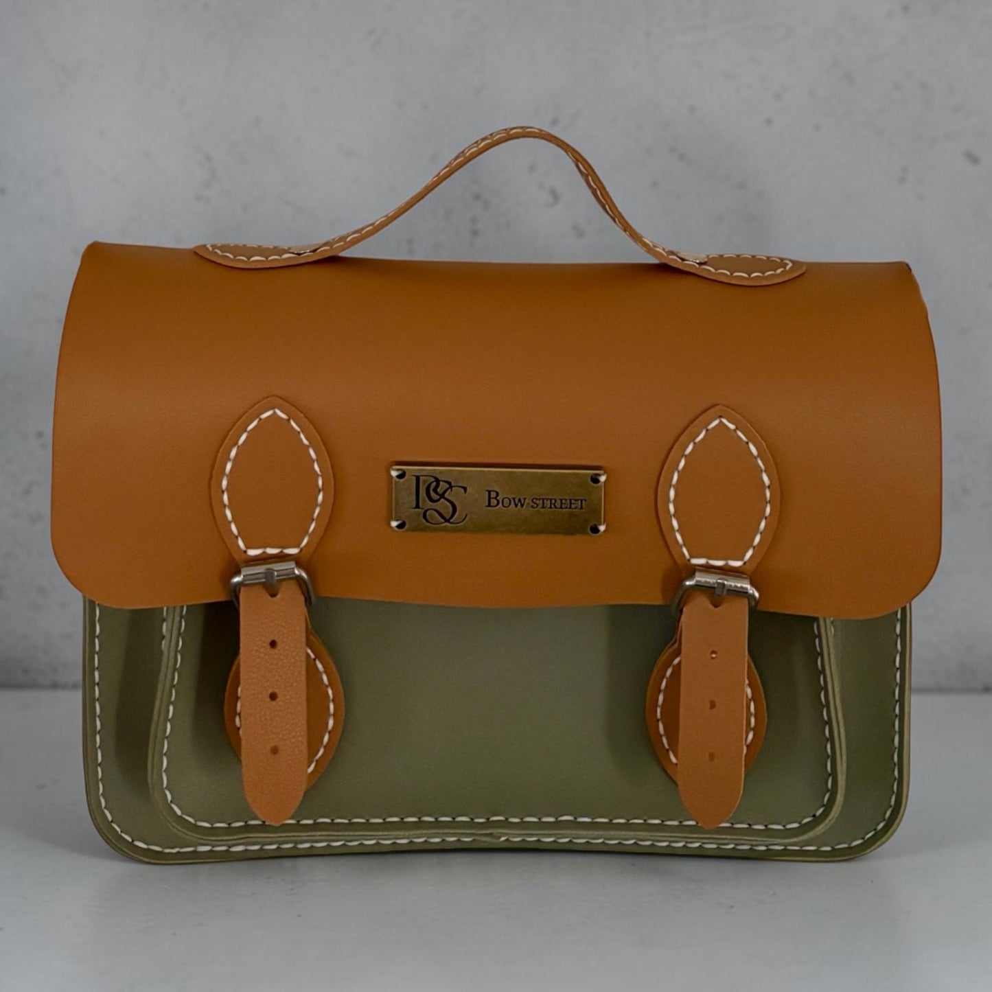 Cleo Messenger bag - Mustard and Teal