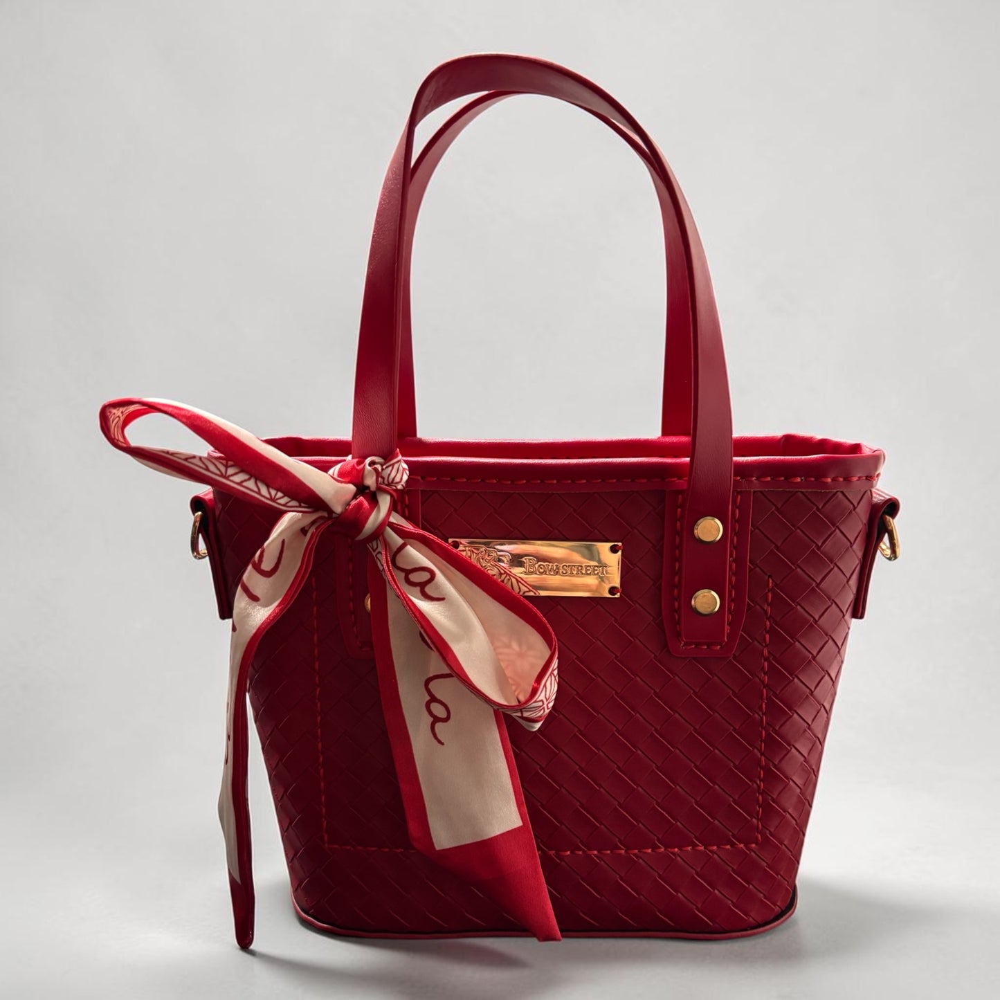 Bella Boutique Bucket Bag - Crimson