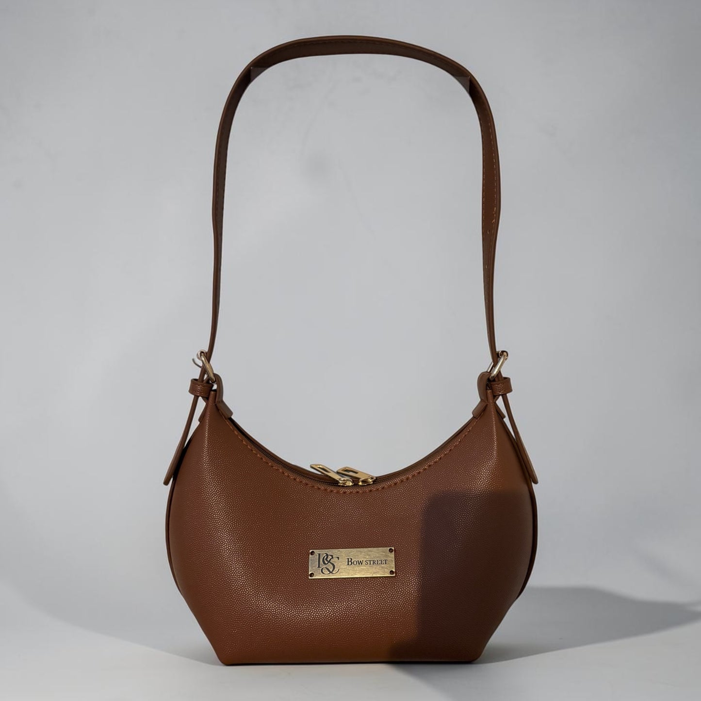 Pearl Classic Crescent Bag - Brown