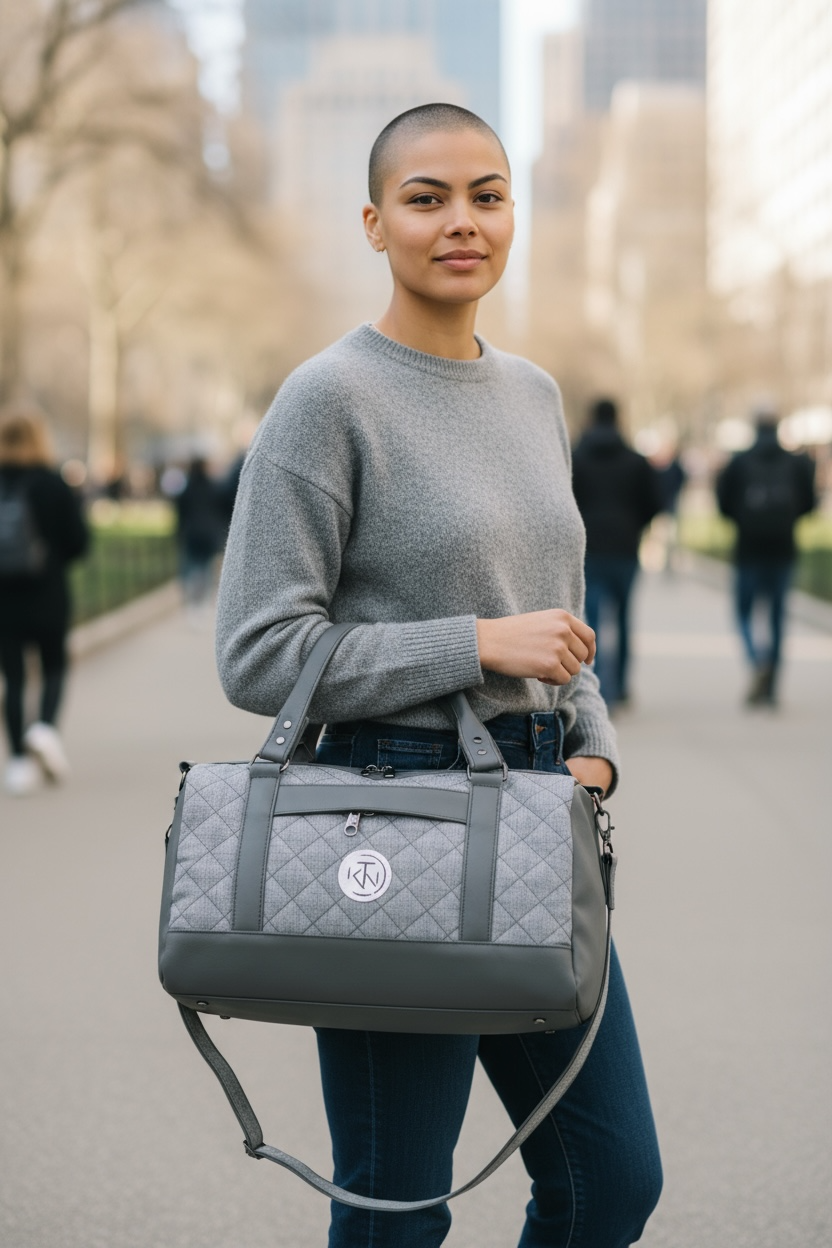 Taffy Duffle - Overnighter - Grey