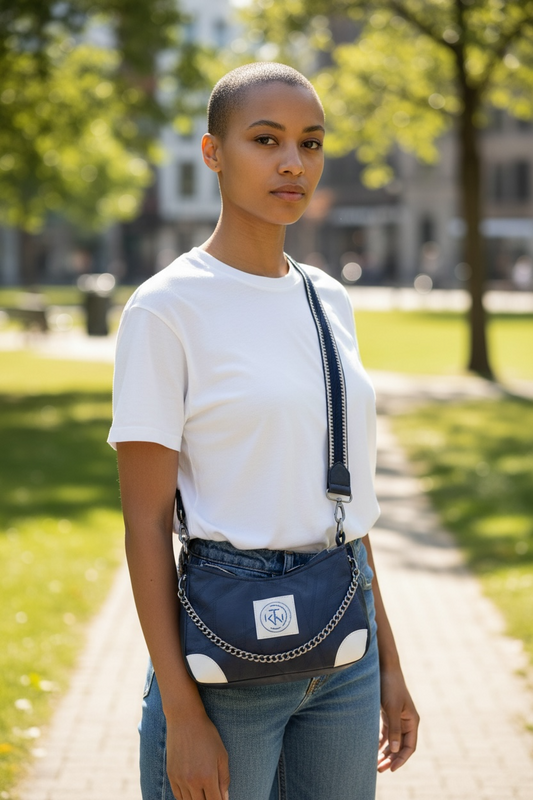 Annabelle Sling - Vintage Stitched Royal Blue