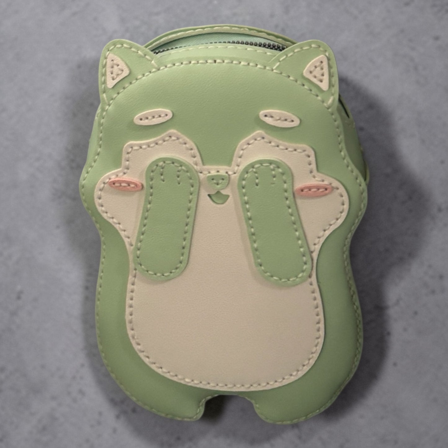 Peekaboo Bear - Mint Green