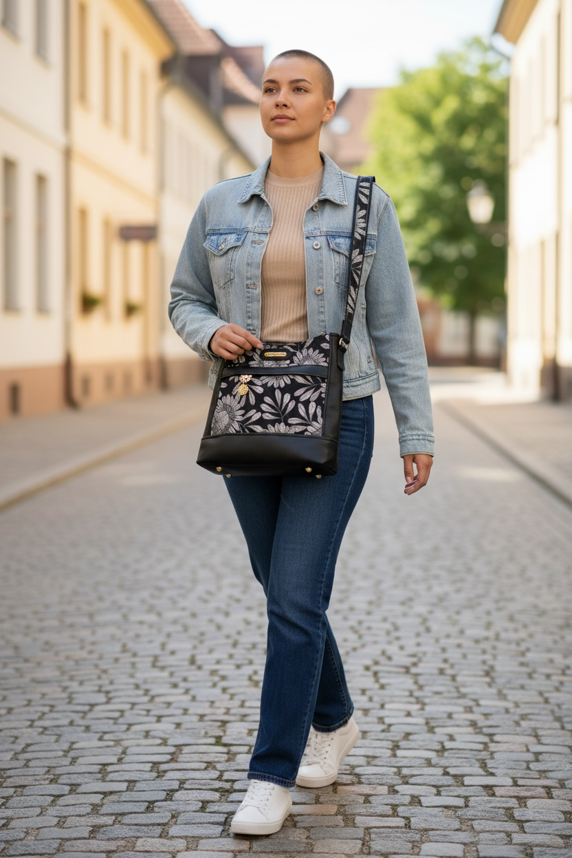 Eva Cross Body Handbag - Pattern Only