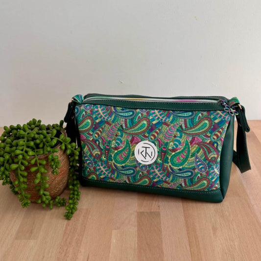 Mini Duffle - Green Rainbow